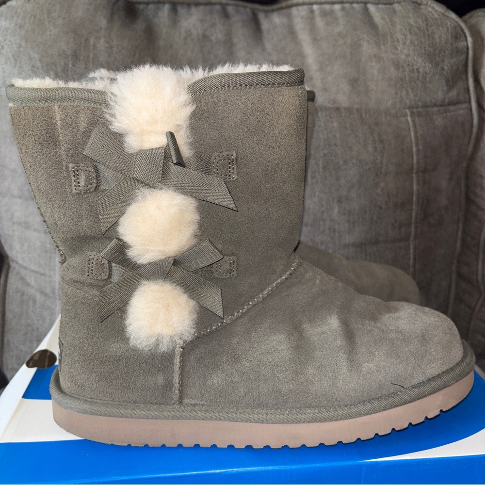 Koolaburra by Ugg Women’s Victoria Short Fur Boots Size 10
